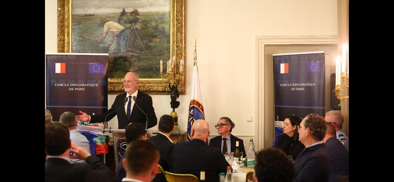 Allocution du président lors d’un dîner du Cercle