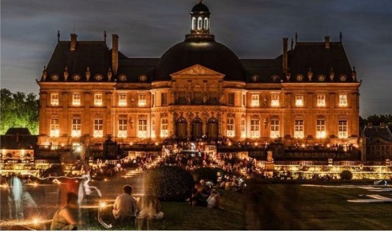 Soirée aux chandelles au château
